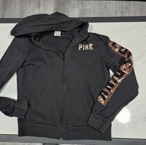 PINK Victoria's Secret Black Hoodie